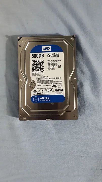 HD WD Blue 500GB SATA III 7200 RPM - Foto 2