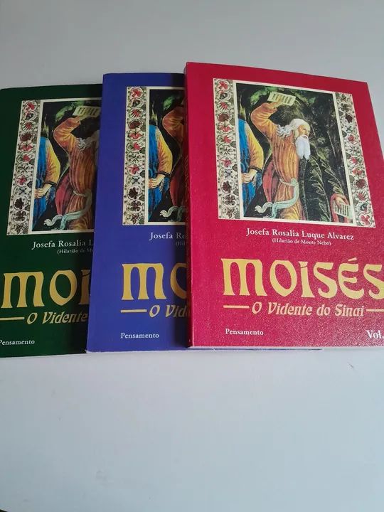 Moisés - O Vidente do Sinai - 3 Volumes
