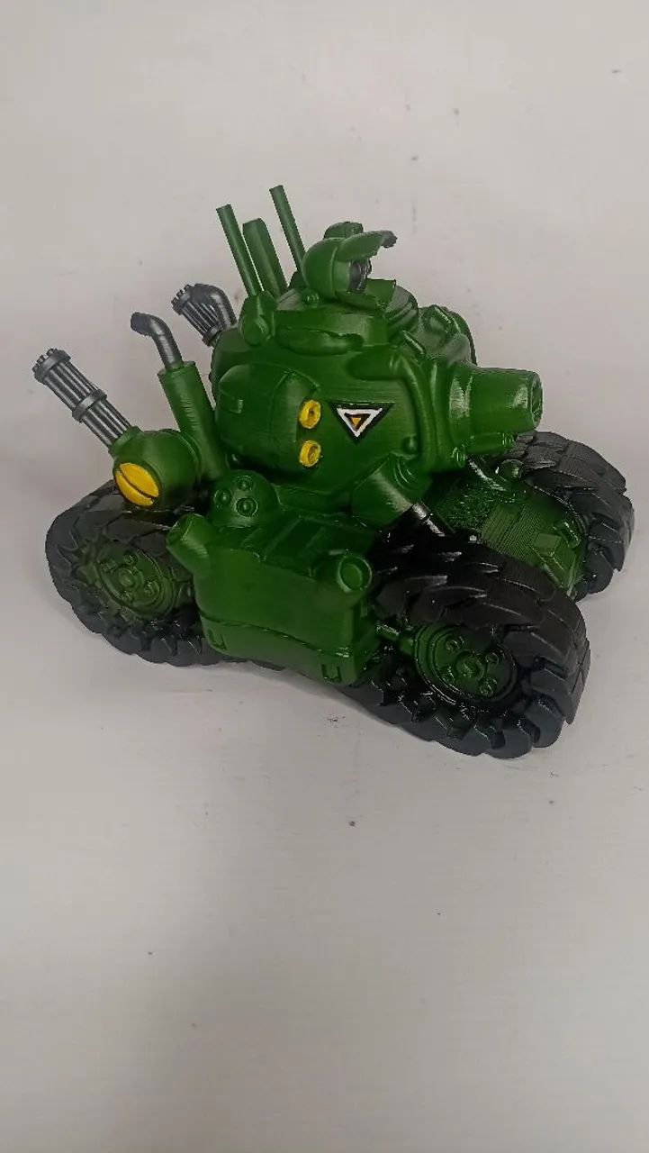 Escultura 3D - Tanque Metal Slug - Foto 3