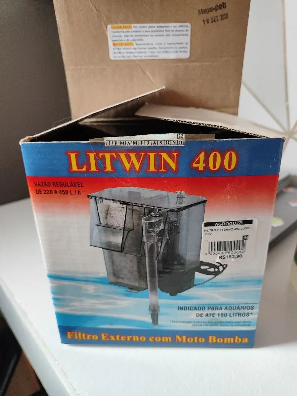Filtro para aquário até 150 litros