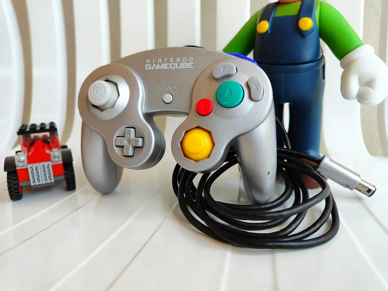 Controle Game Cube Silver Original [Nova Cidade] - Foto 4