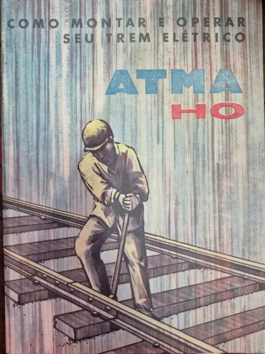 Trem Elétrico Atma HO - Anos 70 - Completo na caixa - Raro - Foto 5