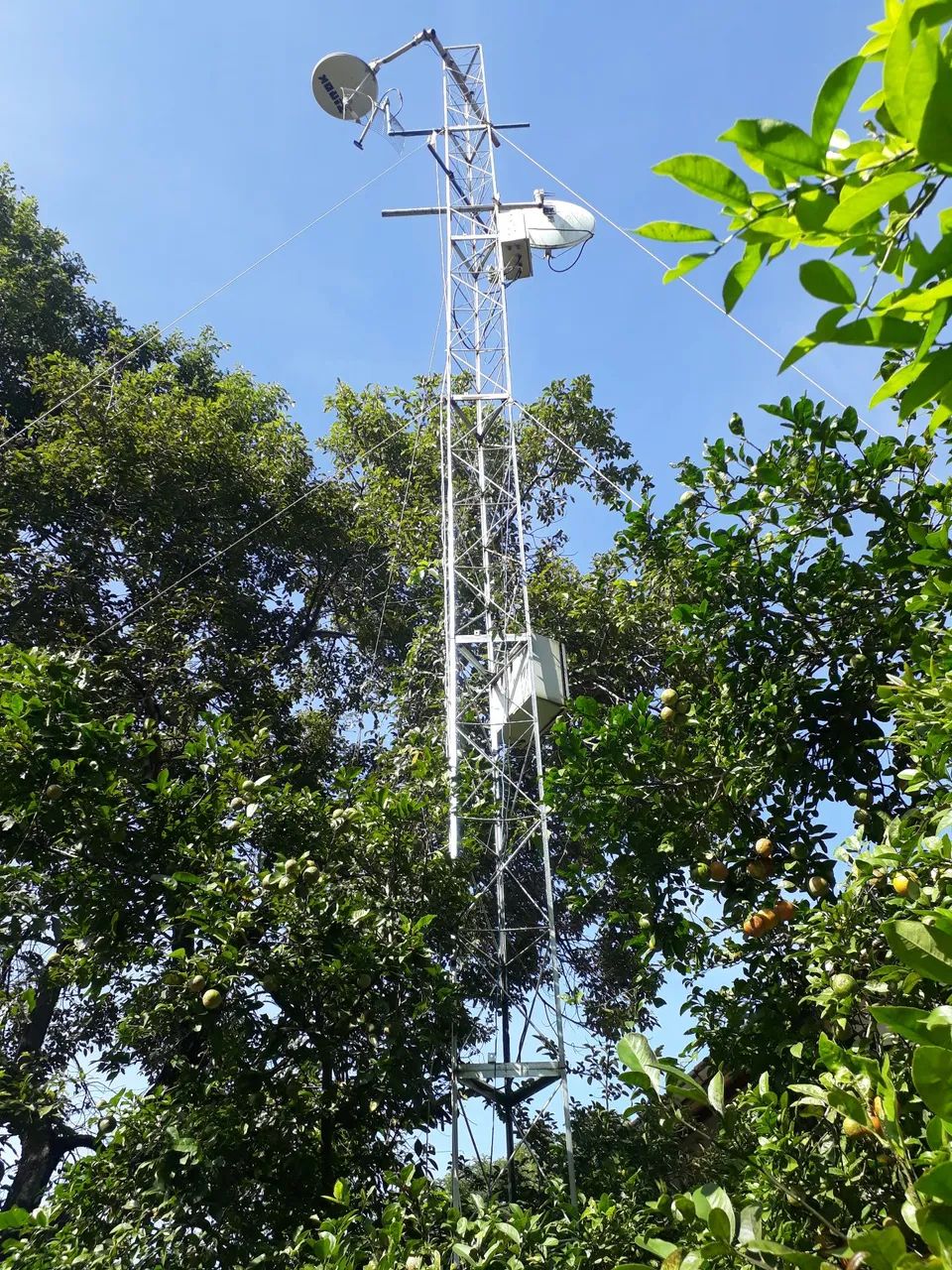 Antena multiuso / Internet Via Satélite - Solução Completa