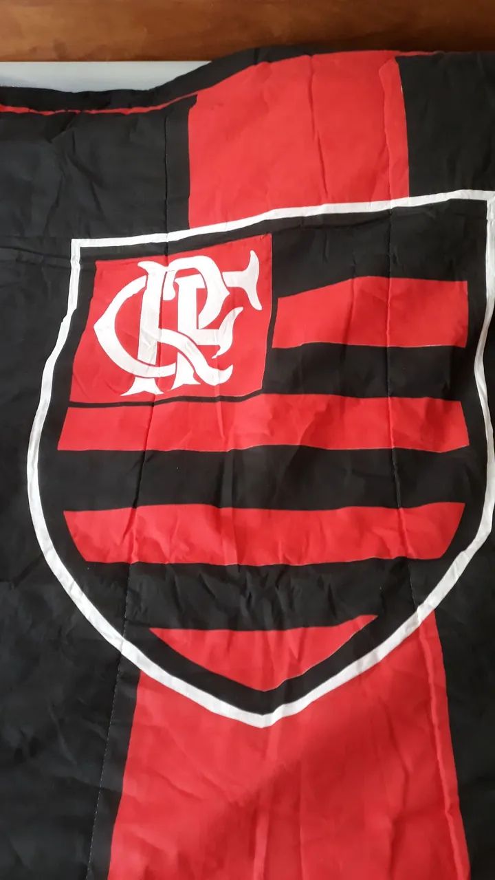 Cobertor, Lençol e Fronha do Flamengo, marca Buettner, Nunca Usado, Original, Solteiro. - Foto 6