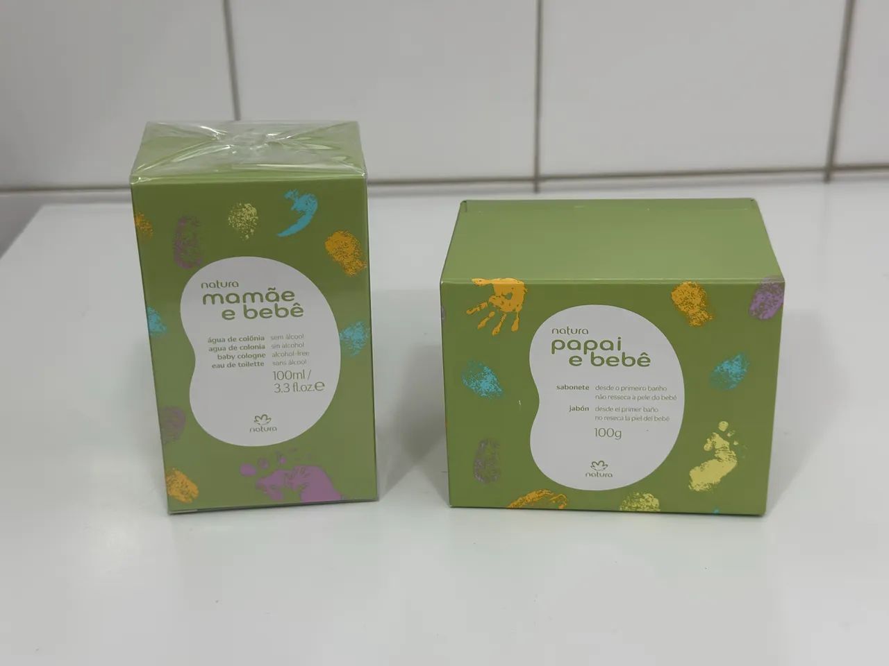 Kit Mamãe e Bebê Natura - Colônia e Sabonete - Foto 4
