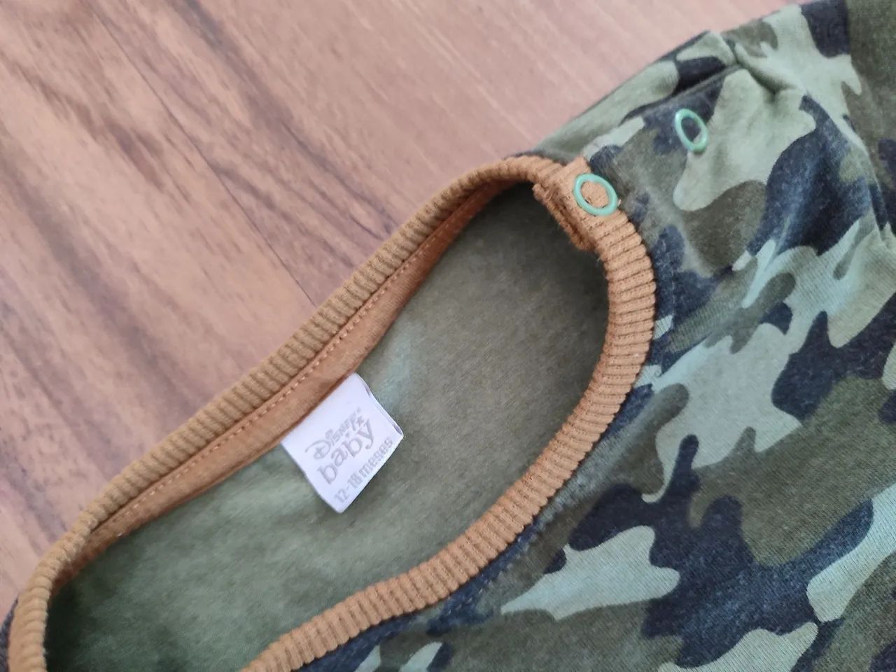 Macaquinho camuflado Disney  12 a 18 meses   - Foto 2