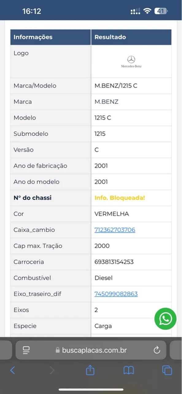 Caminhão Mercedes Benz para venda - Foto 4