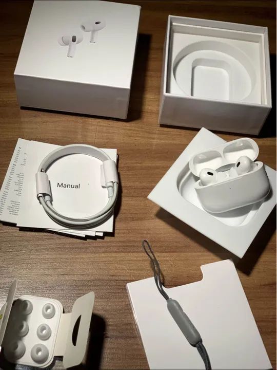 Apple AirPods Pro (2° geração) branco - Foto 4