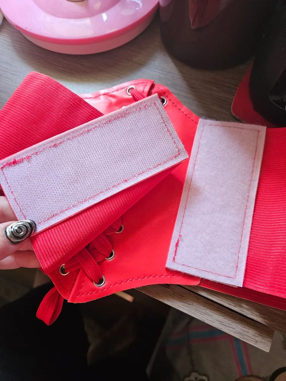 Corset cinto vermelho  - Foto 3