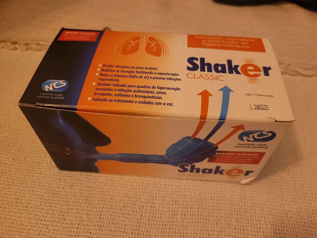 Exercitador respiratório Shaker Classic 