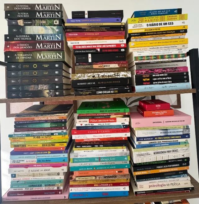 Coleção 128 Livros Best-Sellers Impecáveis - Lote Completo - Foto 5