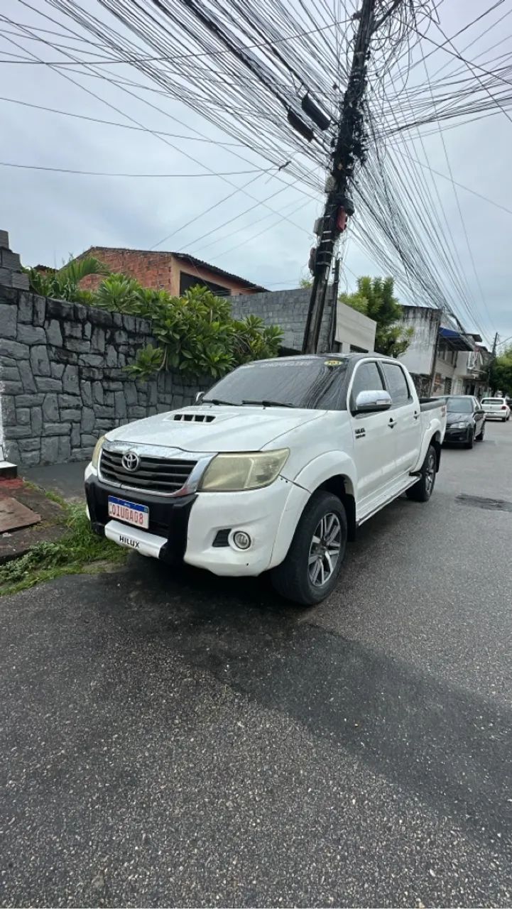 Hilux srv 2012 top+ completa com controle de tração.
