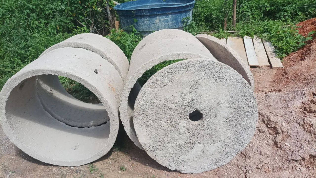 Manilhas e tampas e fundações de concreto. Valor do anúncio manilhas de promoção  90cm - Foto 3