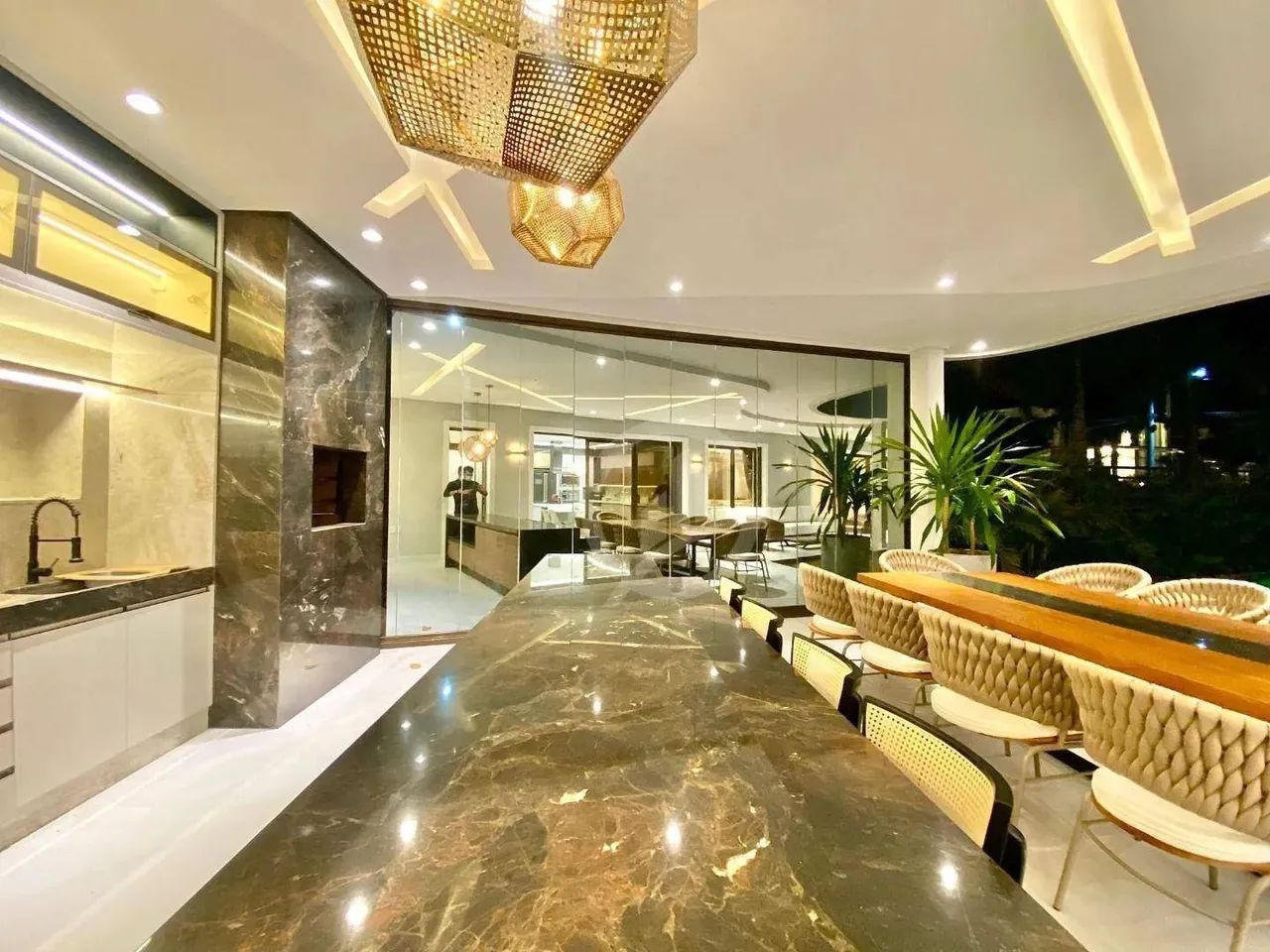 Casa com 6 dormitórios à venda, 811 m² por R$ 12.400.000,00 - Alphaville Fortaleza - Forta - Foto 5