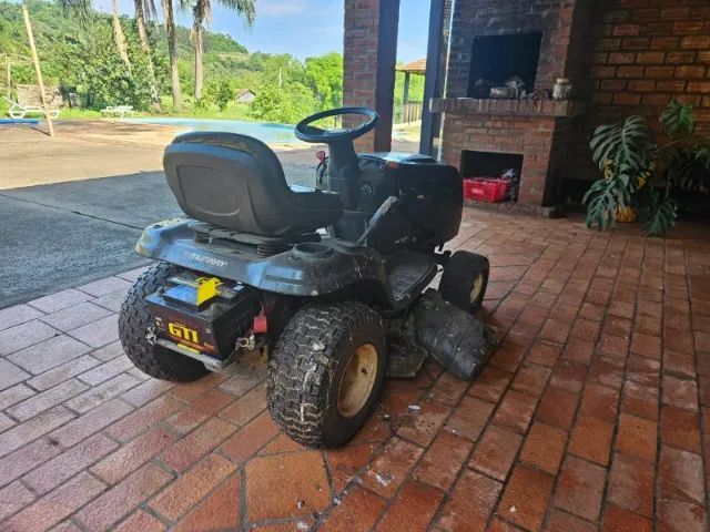 Trator de Grama Cortador de Dirigir Trapp Murray 18.5 HP - Foto 4