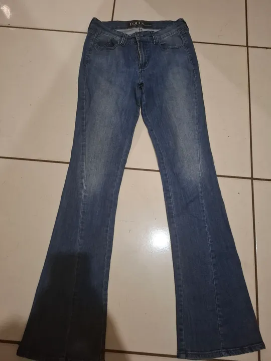 Calça Jeans Flare Azul
