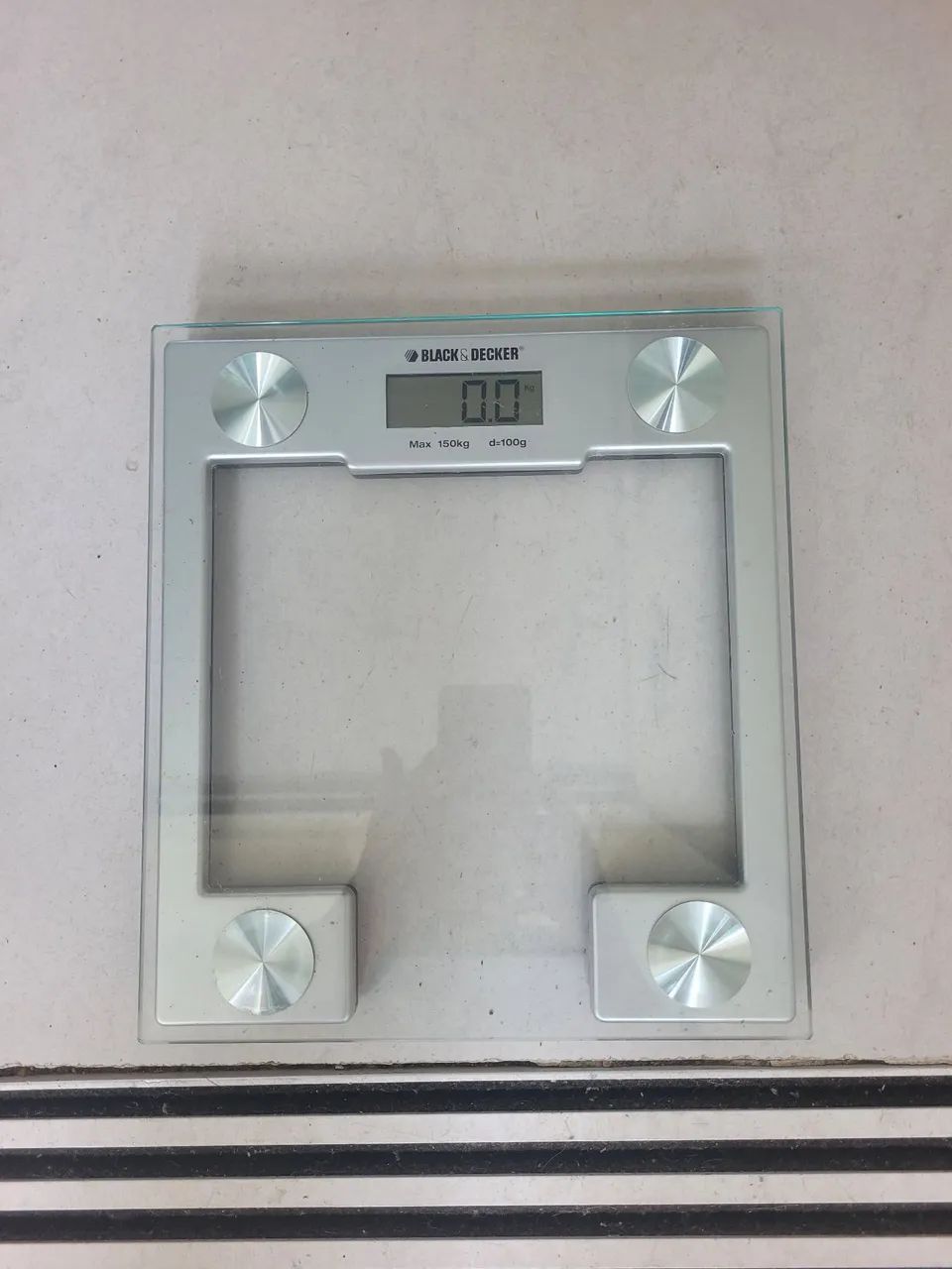 Balança black decker 150 kg digital