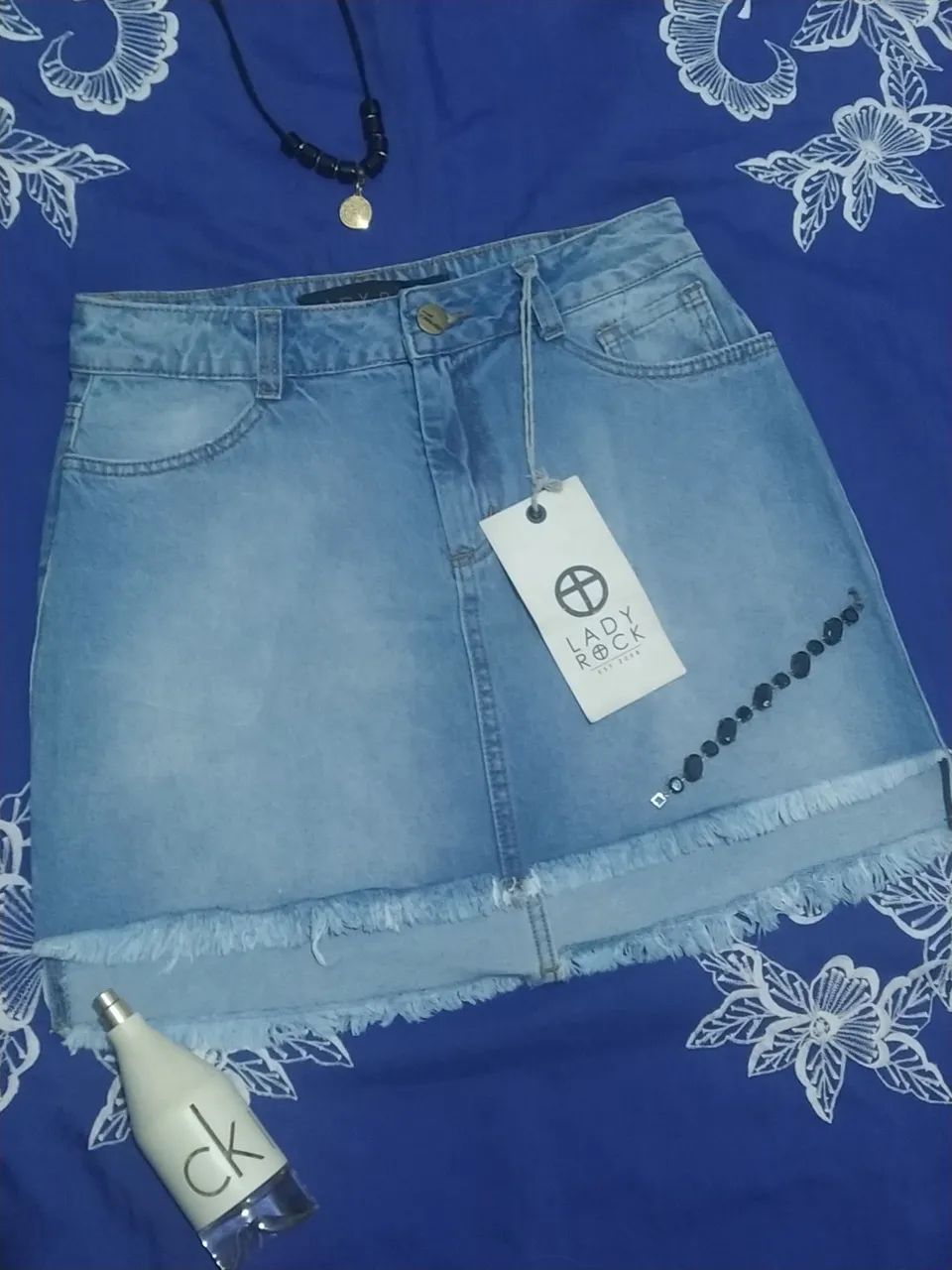 Saia Jeans Destroyed Lady Rock 40 