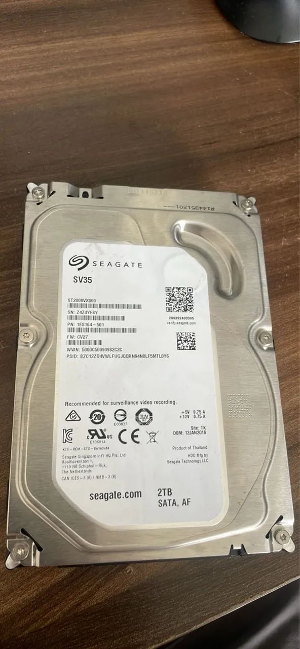 HD SEAGATE 2 TB