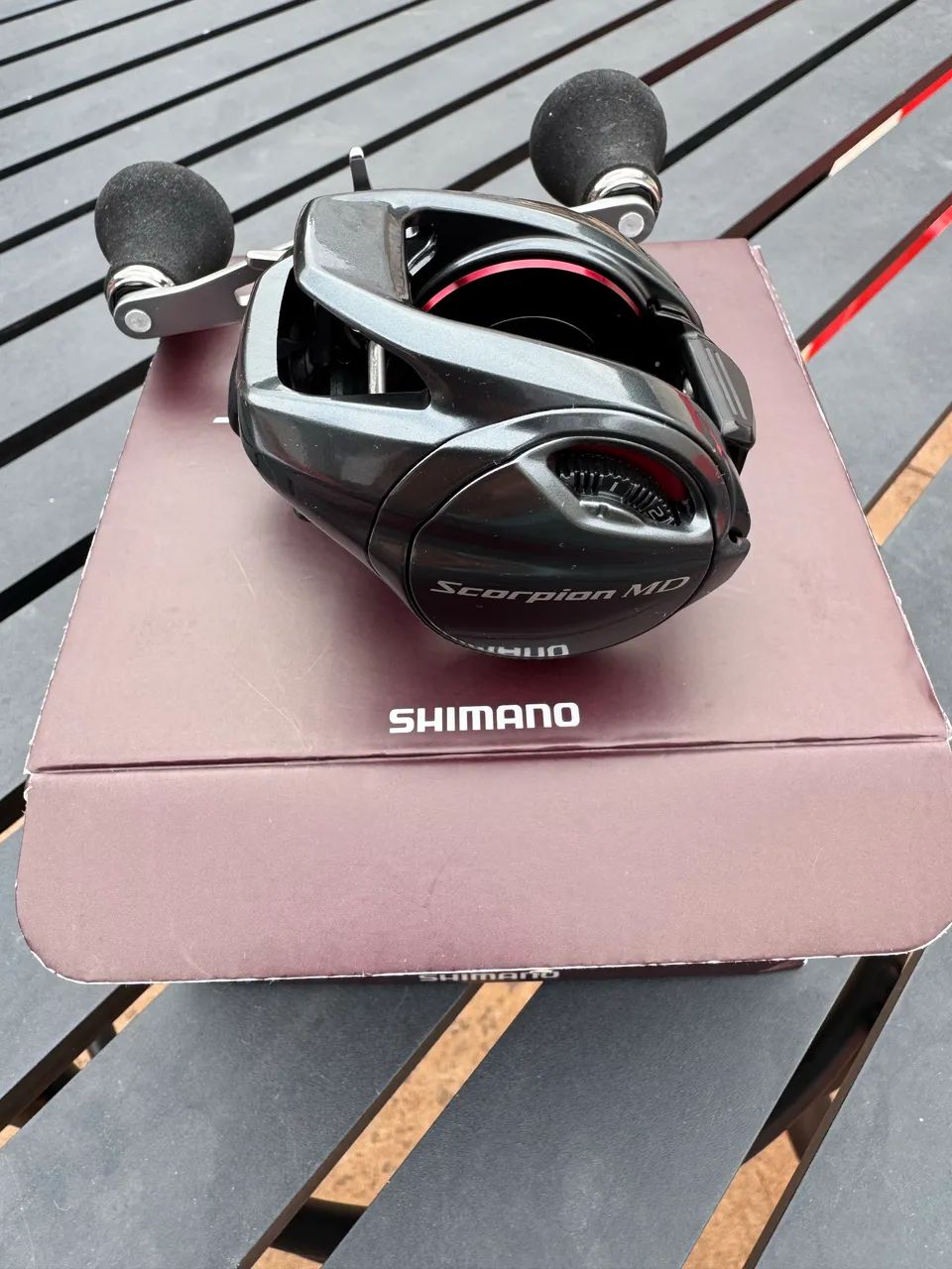 Carretilha Shimano scorpions - Foto 3