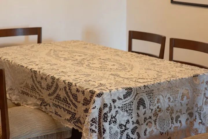 Jogo de toalha de crochê. - Foto 6