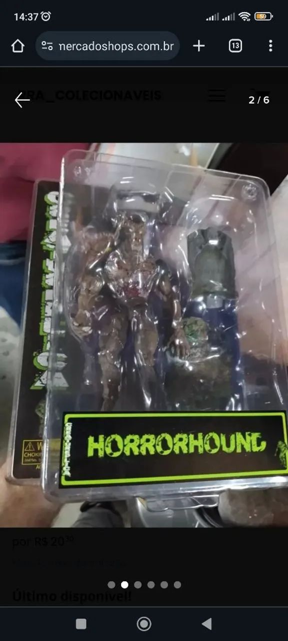 Creatureplica horrorhound werewolf lobisomem 