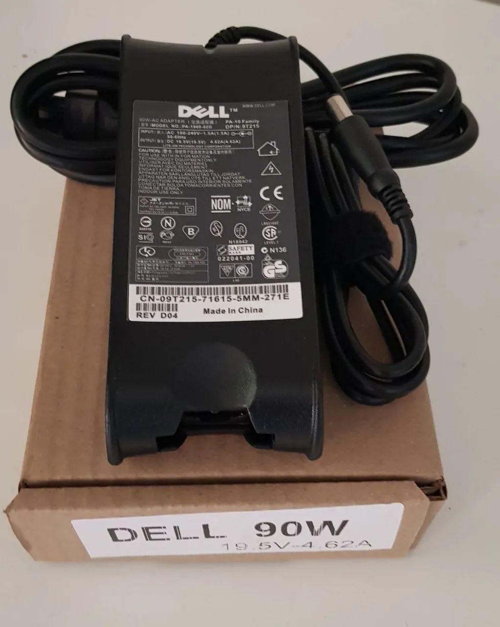 Carregador para notebook dell (entrega)