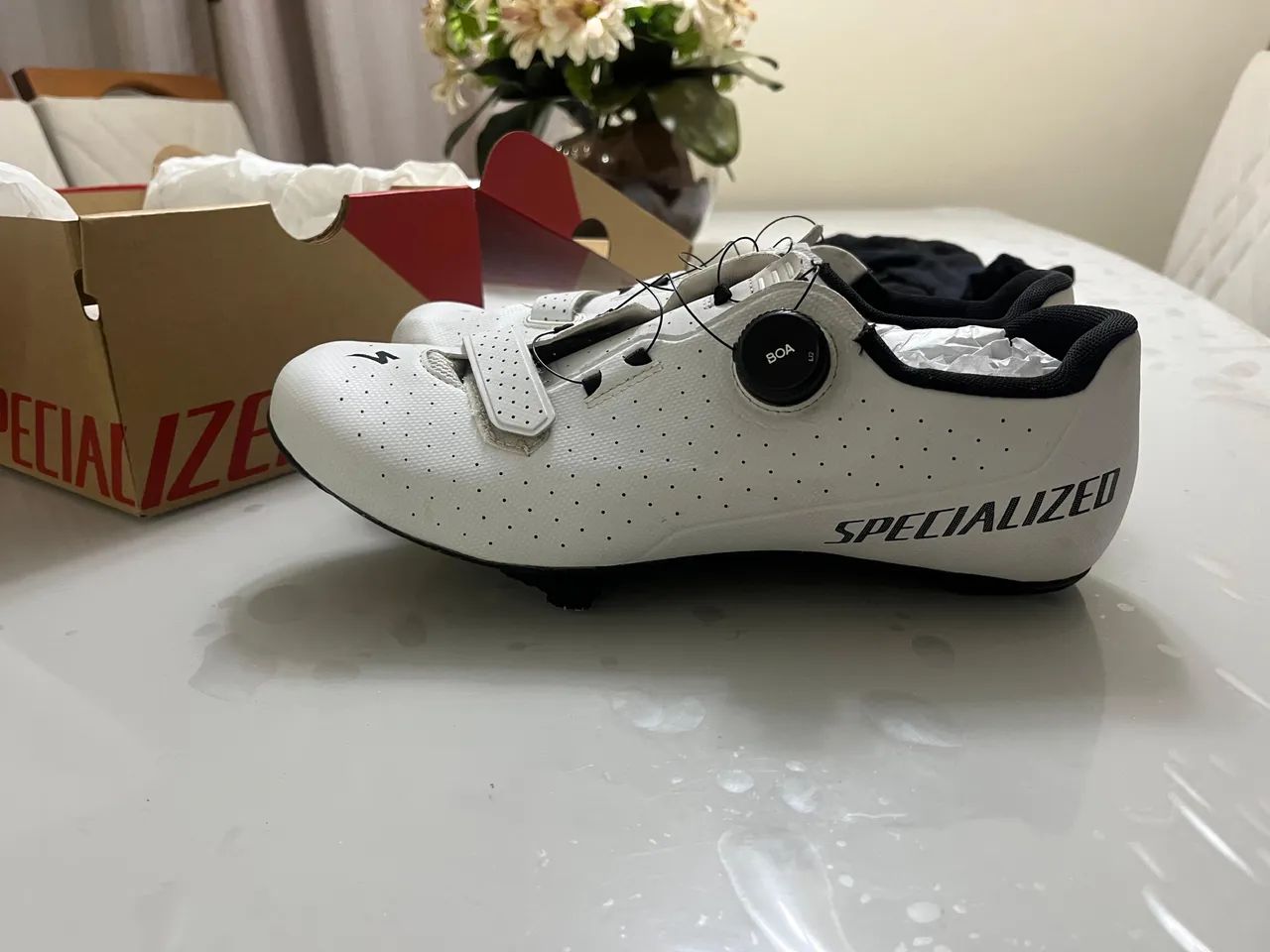 Sapatilha para bicicleta specialized torch 2.0 carbono  - Foto 3