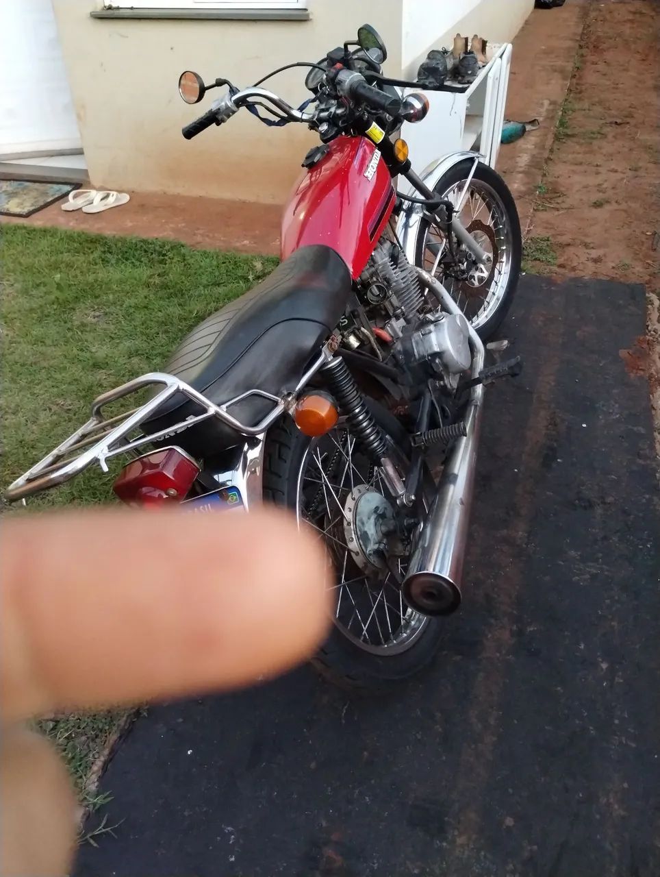 1982 125 bolinha vermelha - Foto 2