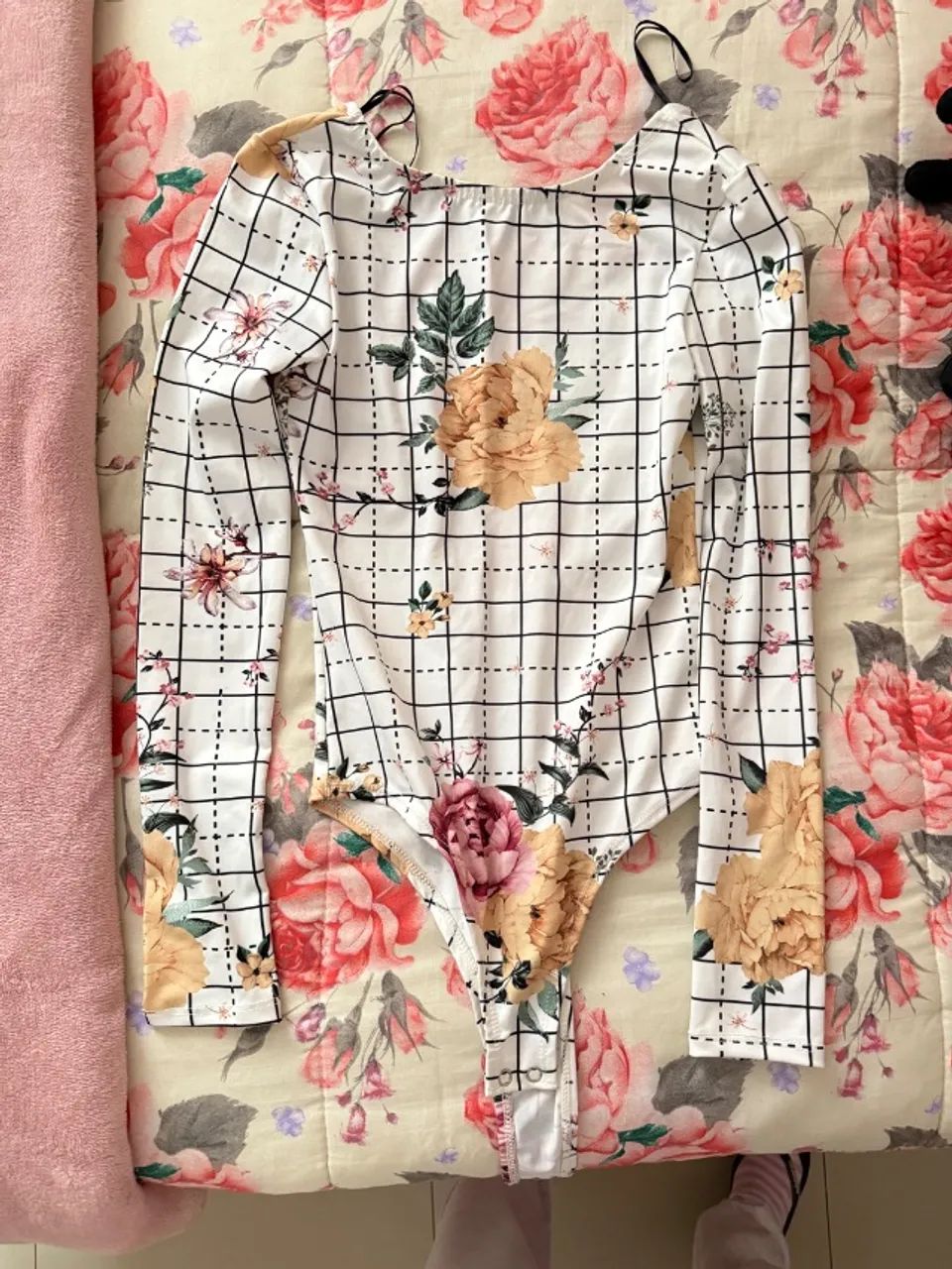 Body Feminino Florido