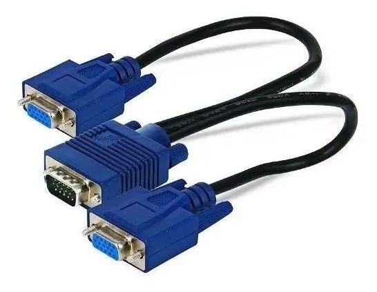 Cabo Adaptador VGA para Duas Telas - Foto 3
