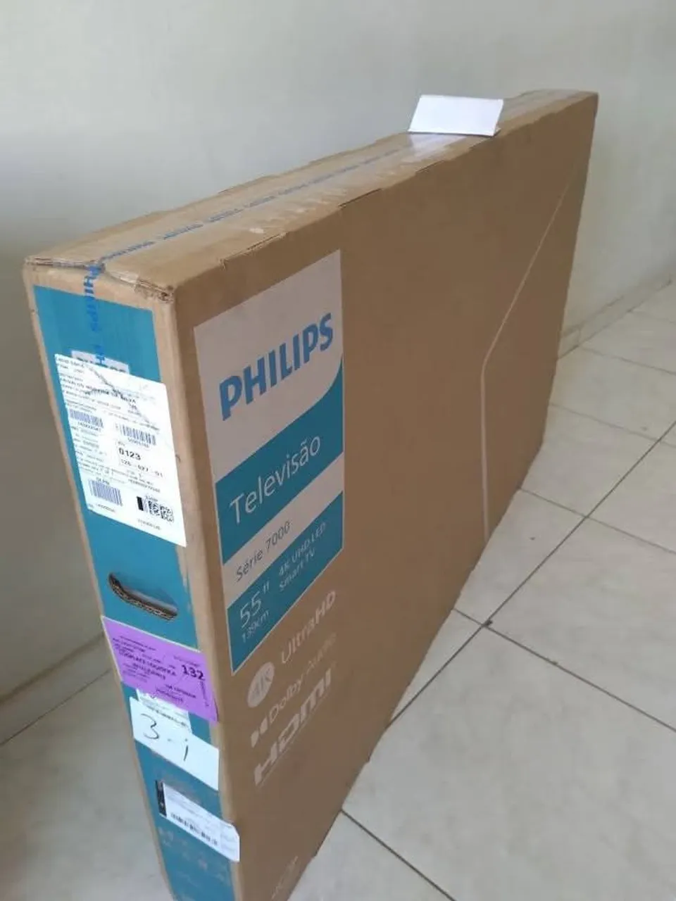 TV Philips 55" 4K UHD Smart TV