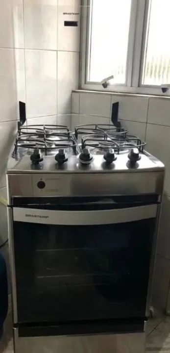 Fogão Brastemp 4 Bocas com Forno - Semi-Novo elétrico 