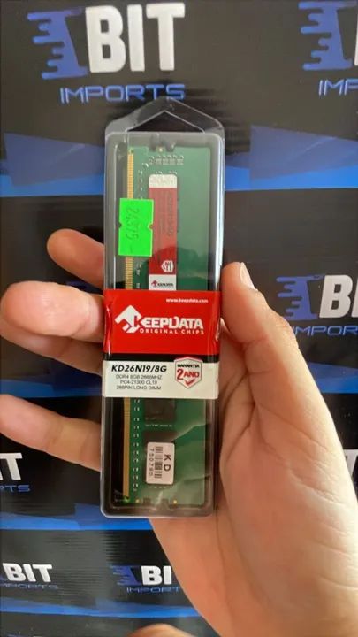 Memória DDR4 8GB 2666Mhz | KeepData | Desktop