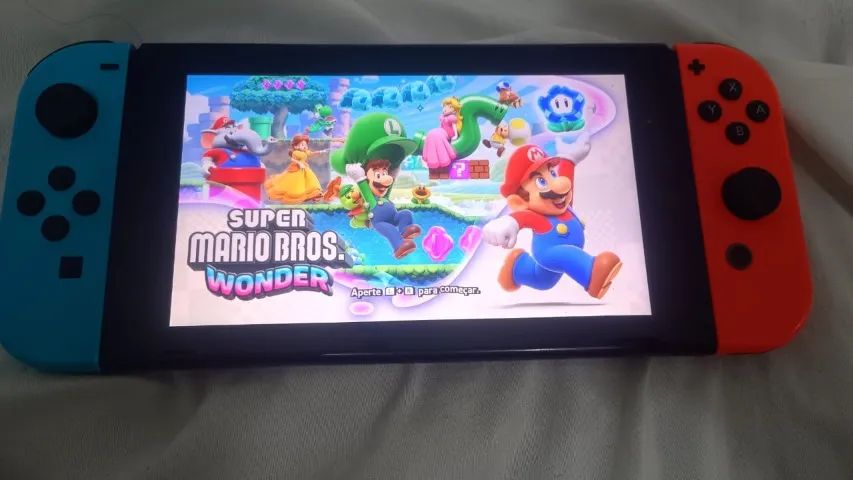 Nintendo Switch V2, Impecavel, Dock, Case, Carregador, Parcelo, Aceito troca