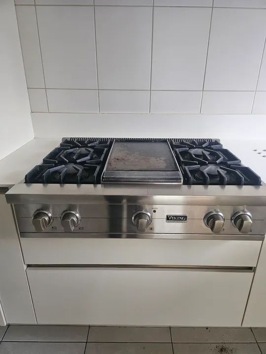 Cooktop Viking - 5 Bocas - Aço Inox