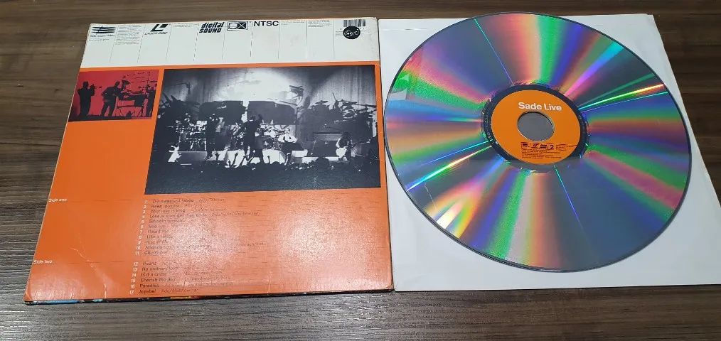 LD Laser Disc - Sade Live - Foto 2