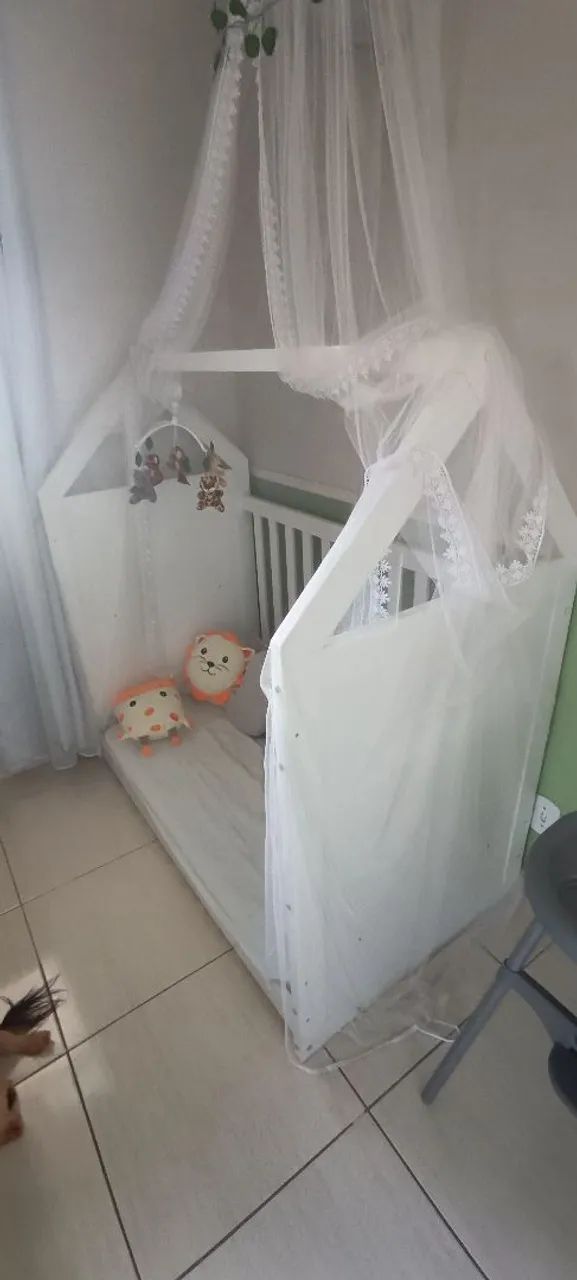Vendo Berço Montessoriano com colchão e protetor  - Foto 2