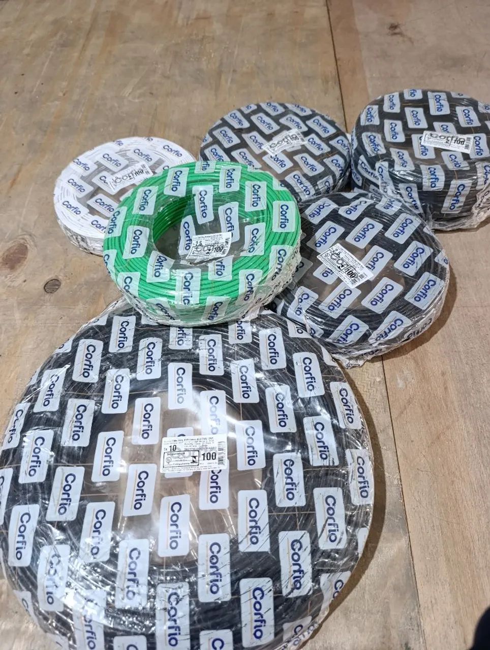 Cabo Flexível 2,5  Marca Corfio Novo