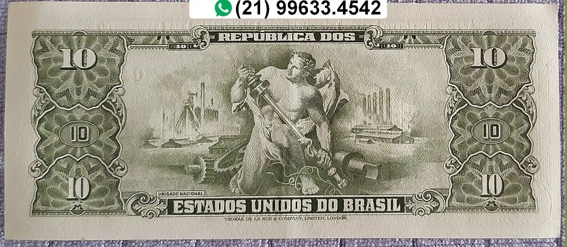 30 Cédulas FE de 10 CZ Getúlio Vargas  - Foto 2