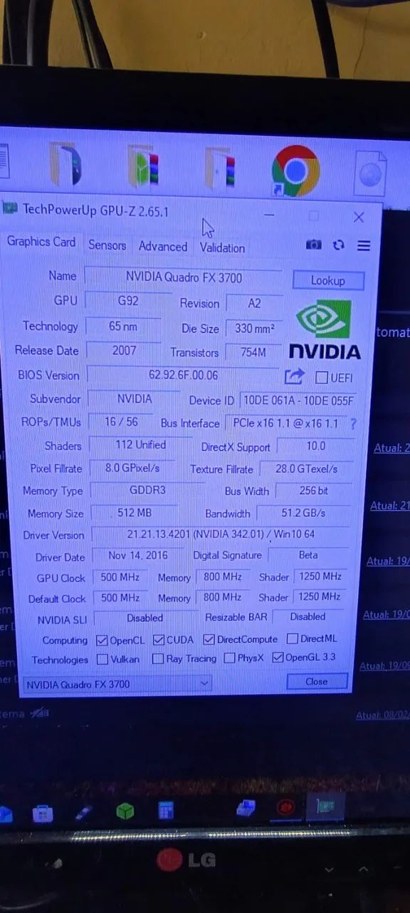 Placa De video Nividia Fx3700 - Foto 3