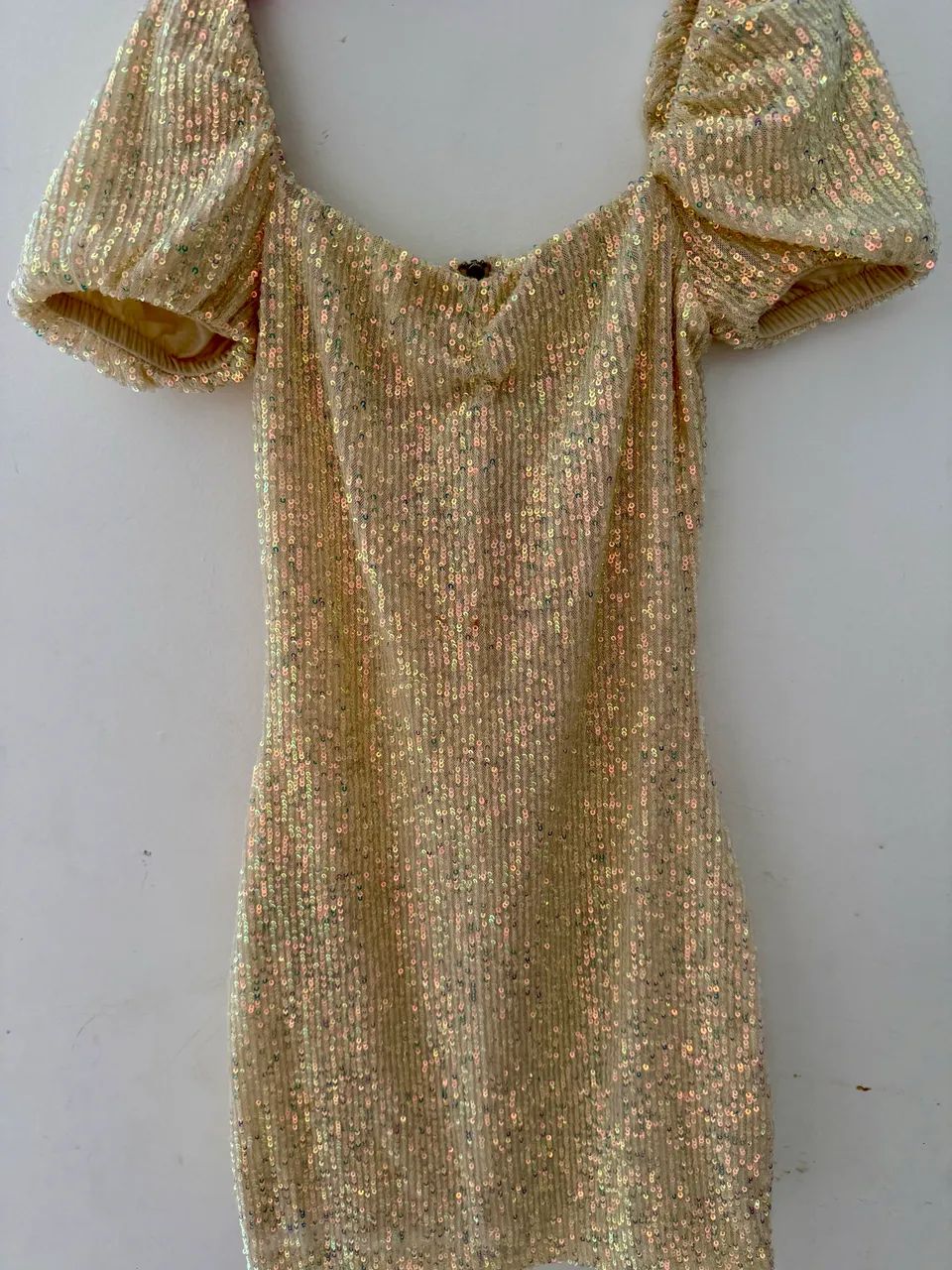 Vestido de festa paetê juvenil. - Foto 5