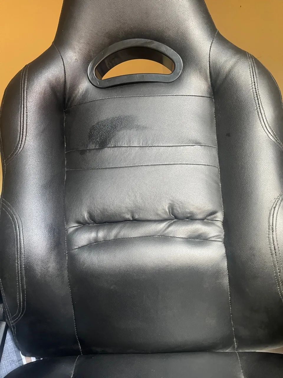 Cadeira de Escritório de Couro - Foto 5