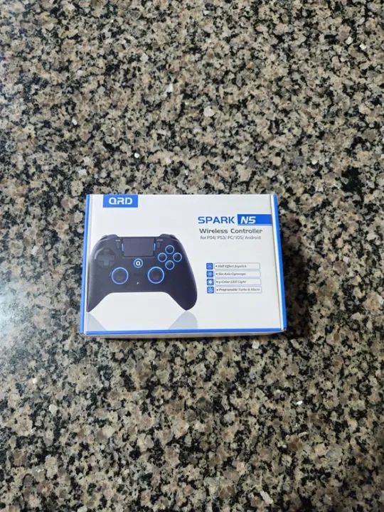Controle SPARK N5 - botões extras - funciona em PS4/PS3/PC/IOS - Foto 3