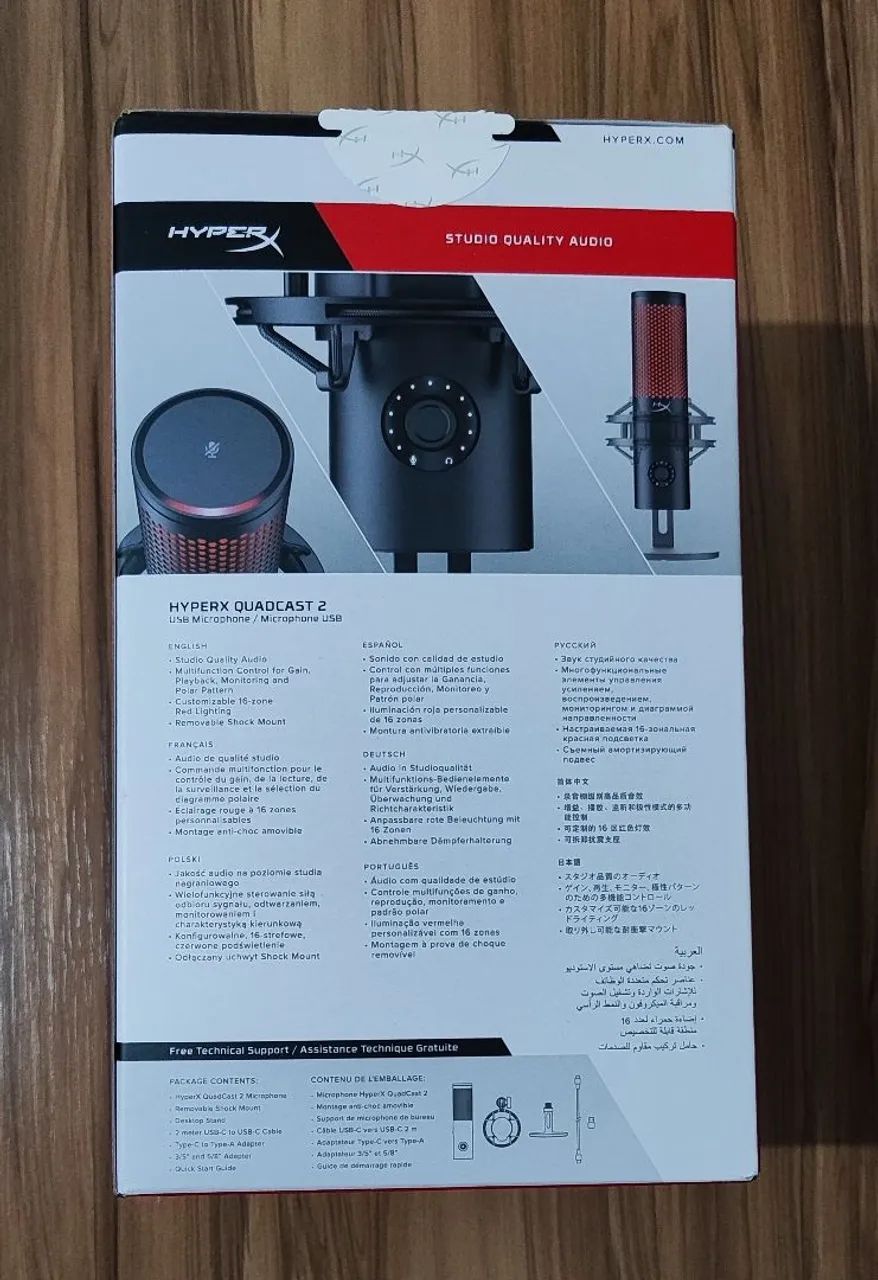 HyperX Microfone QuadCast 2 872V1AA - Foto 2