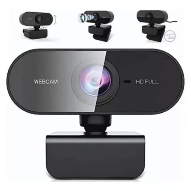 Webcam Full Hd 1080p Microfone Pc Home Office