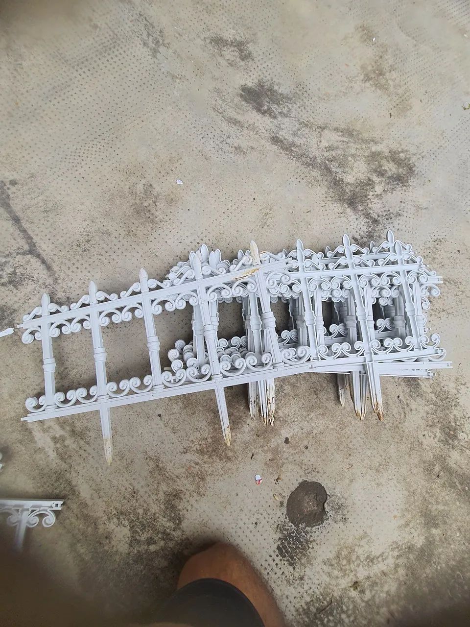 Cerca de plastico branca para jardim - Foto 2