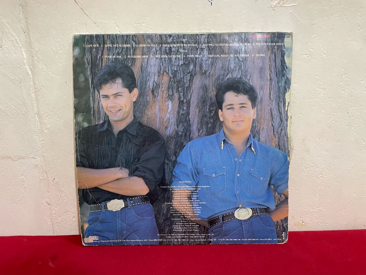 Disco de Vinil Leandro e Leonardo Vol.4  - Foto 2