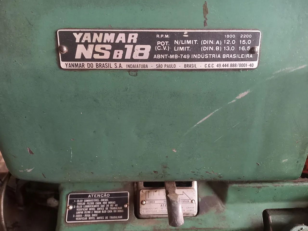 ? Gerador Trifásico 10 kVA com Motor Diesel Yanmar NSB18 ? Completo e Funcionando ? - Foto 4