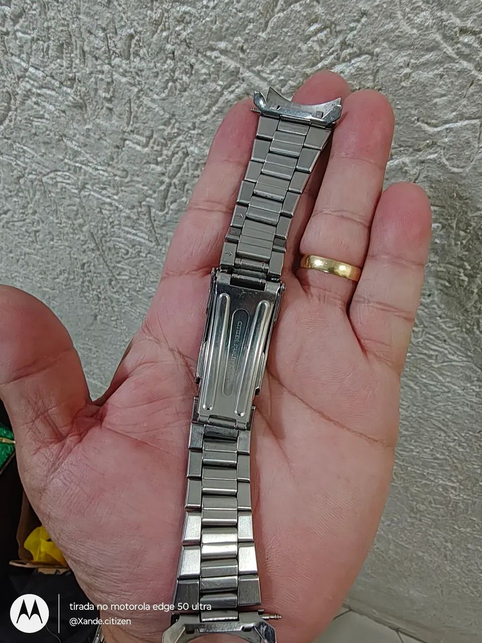 Pulseira de Relógio Citizen DM co22 ouro original  - Foto 3